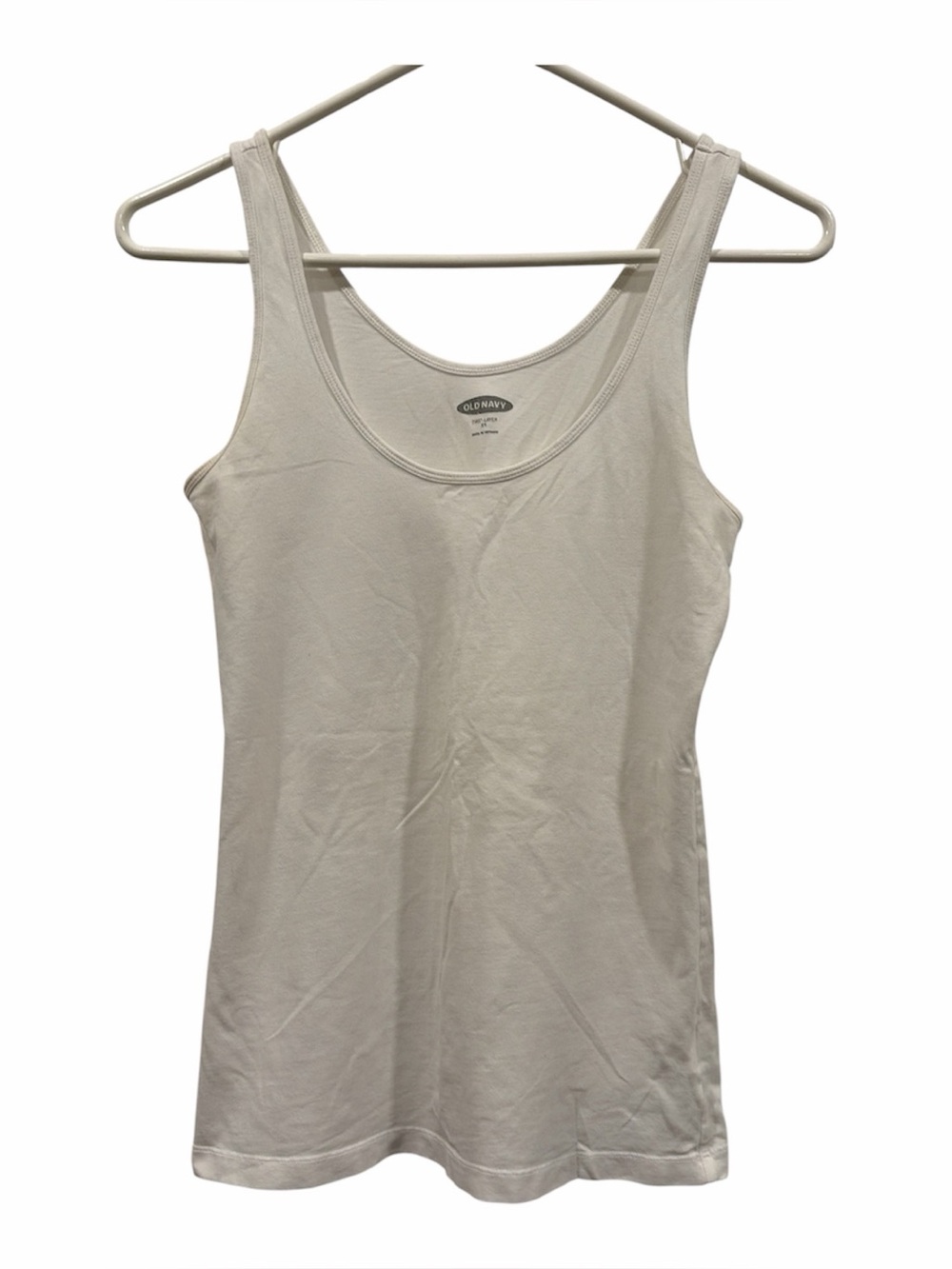 Old Navy white Scoop Neck Tank Top